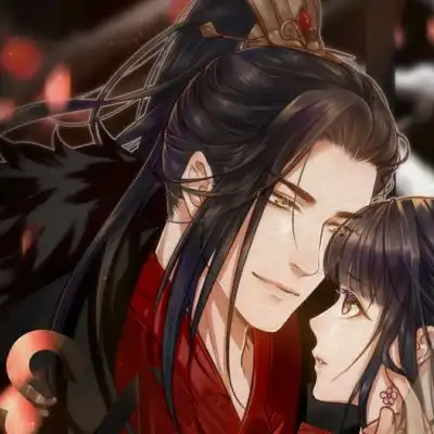 古风情侣头像听闻爱情十有九悲始于心动终于心痛