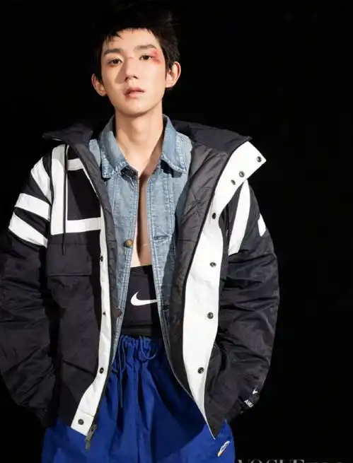 谁能想到王源也能这么酷运动混搭面容战损妆,太帅了吧