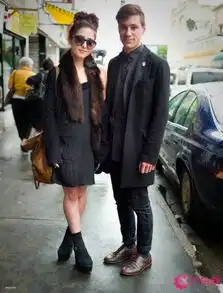 秋冬季情侣装扮扮靓秀恩爱两不误组图