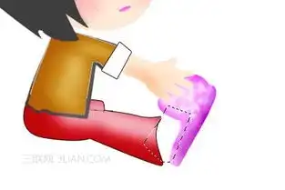 photoshop鼠绘超可爱的卡通娃娃ps鼠绘教程查字典教程网