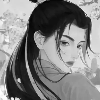 动漫头像白色系古风女头