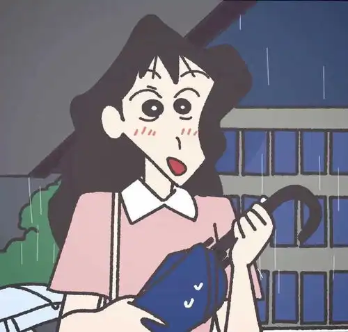 情头蜡笔小新情侣头像系列广志和美芽的幸福