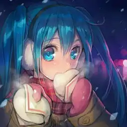 防寒p站二次元插画初音未来mi堆糖,美好生活研究所