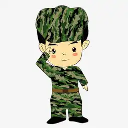 军训男同学人物插画图片素材其他格式下载动漫人物大全