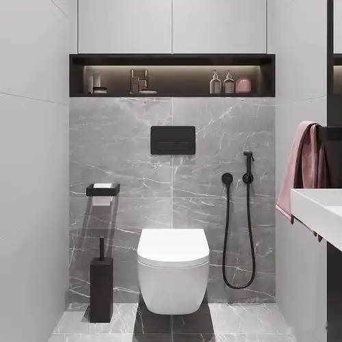 美家两间灰色粉色系的卧室家装设计