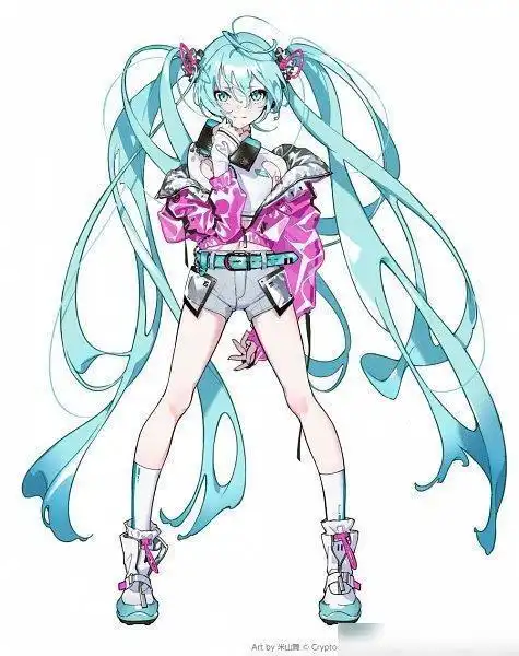 二次元动漫美少女初音未来同人漫画作品欣赏