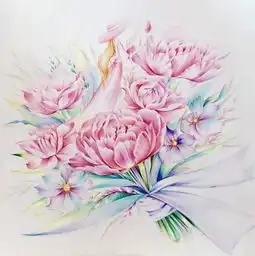 美好的画面会让你有造梦者的的快乐,幻想小插画,生日夏花