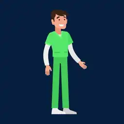 微信头像图片绿色系卡通