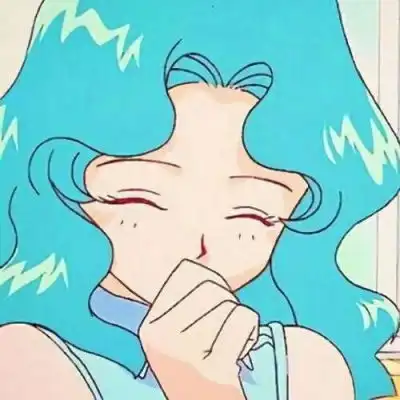 苏瓷动漫女头蓝色系动漫御姐卡通动漫头像我要个性网