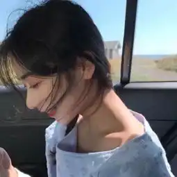 韩国蓝色系女生头像离线