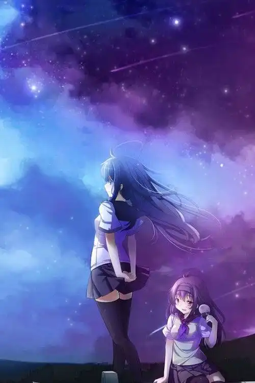 人物插画唯美系列美少女