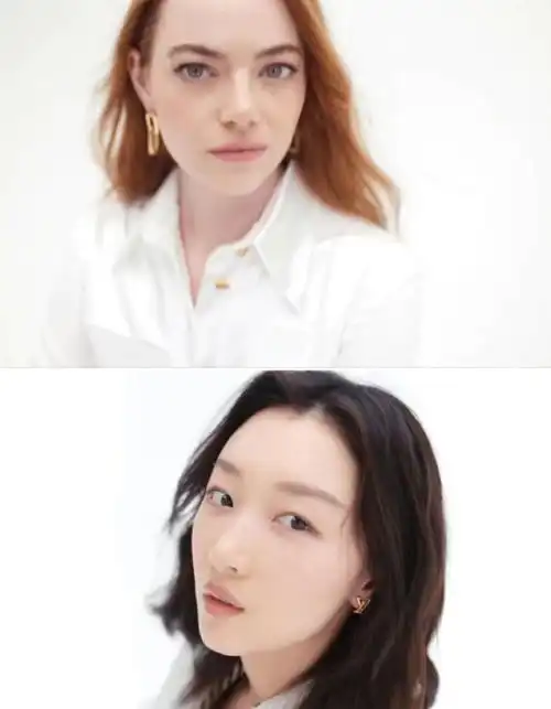周冬雨终于硬气一回与国际影后拍全球大片,穿极简风照样美到爆
