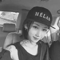 沉墨低语安静黑白女头,戴帽子的样子更是有范儿