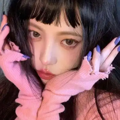 头像黑色系女生ins部位