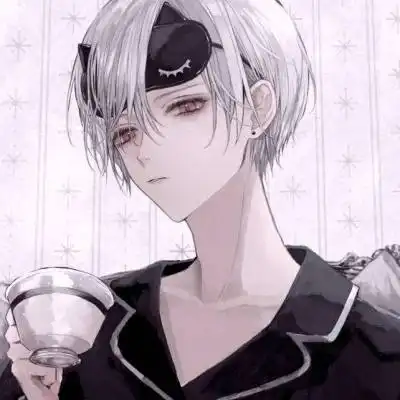 动漫男生头像丧系高清男