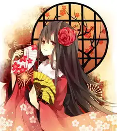 动漫女生图片穿红色衣服的