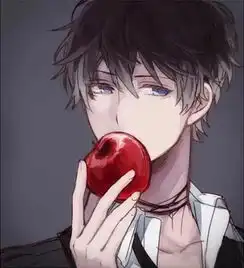 男二次元头像黑色系少女