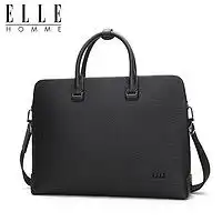 卡帝乐鳄鱼商务公文包cartelo卡帝乐鳄鱼商务公文包男士时尚休闲手提电脑包单肩斜挎包黑色多少钱