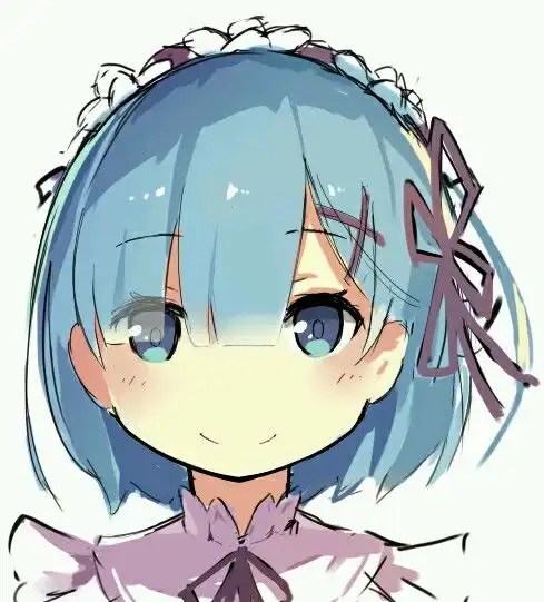 谁有蕾姆的美图,不是本子什么的,就是好看的全彩高清图,拿来当壁纸或头像