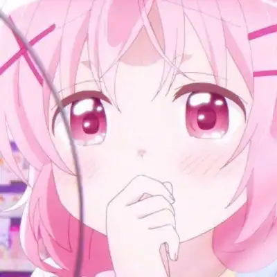 超萌超萌二次元女生头像粉色动漫头像