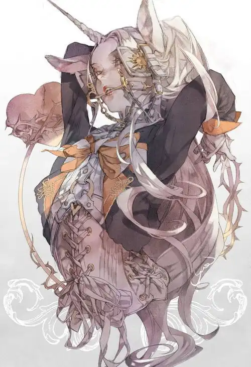 弥漫着浓厚的神话和宗教氛围色彩的人物插画,构图和概念都很赞