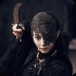 白发魔女头像古装