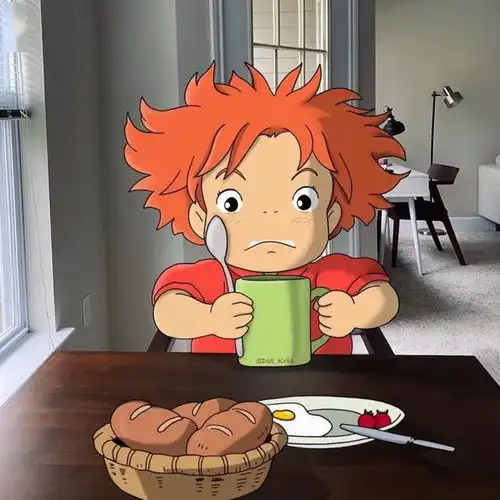 当动漫人物来到现实世界