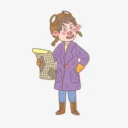 猪年卡通手绘二战猪女飞行员图片素材其他格式下载动漫人物大全