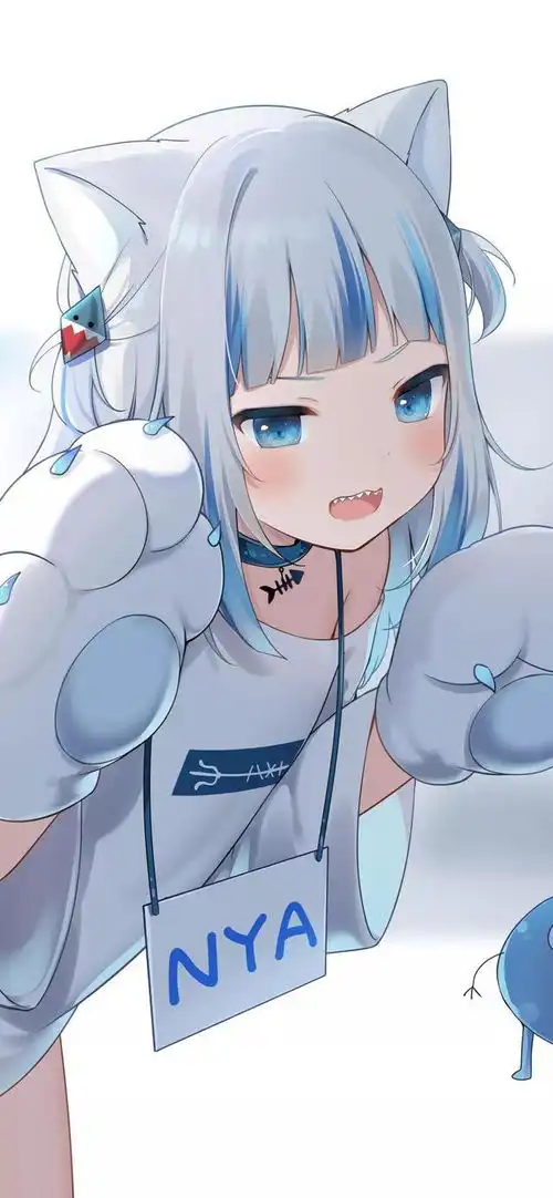 动漫二次元猫系人物手机壁纸