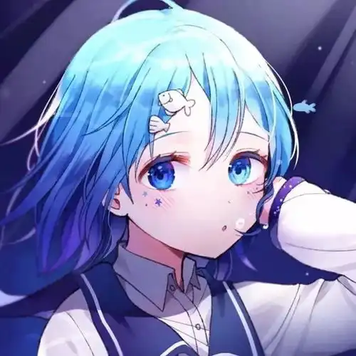 蓝色系列头像,真的巨好看