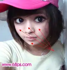 photoshop把真人转可爱的卡通芭比娃娃6