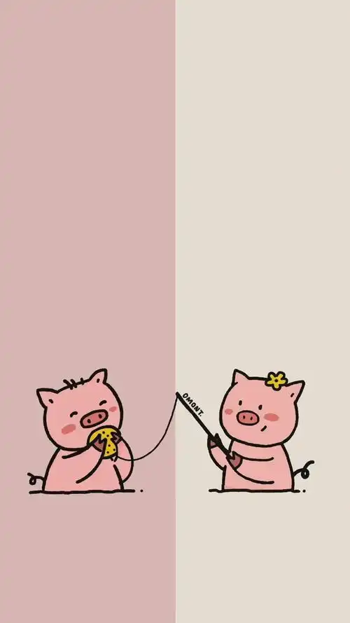 你就是全世界最可爱的猪