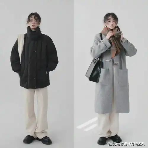 想在冬天穿得知性又温柔吗不如试试韩风路线吧,高级有范