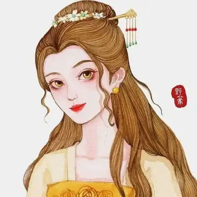美女头像微信卡通图片迪