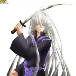 异瞳紫色系女生动漫头像