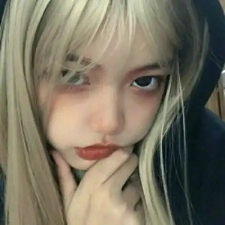 女生头像冷酷侧脸,超酷女生成熟原宿风头像图片