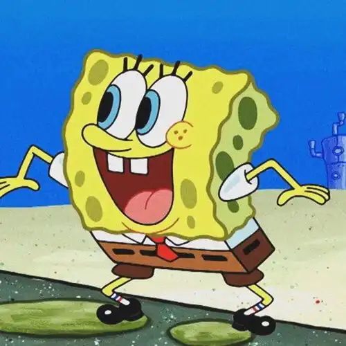 海绵宝宝主题头像想听我说爱你吗那就撑下去