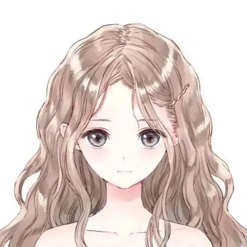 黑白卡通头像手绘快手