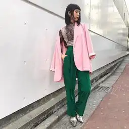 原来粉色不止是甜不是只有甜美系少女才适合穿