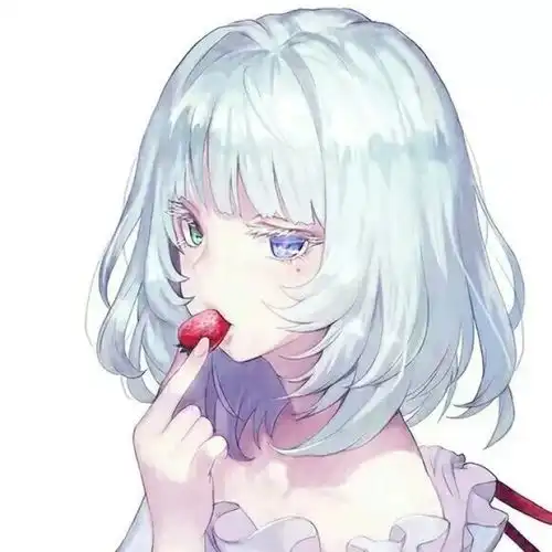 动漫女孩头像二次元姐妹