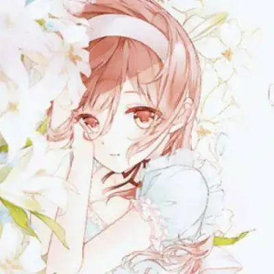 盐系动漫女头像短发女孩