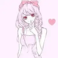 个性网女生头像粉色系绿