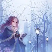 红色背景手绘情侣头像微信头像图片大全