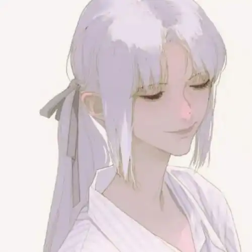 动漫头像白色系