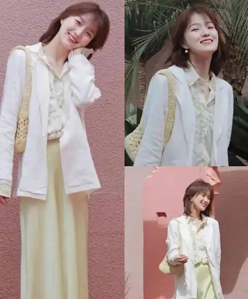 早春和绿色绝配清新干净的绿色系穿搭,让你美得舒心又养眼