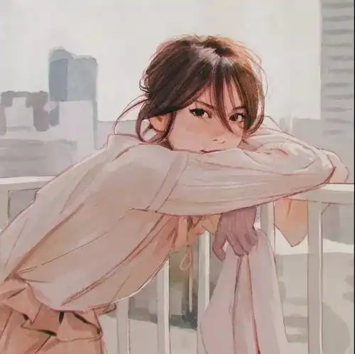冷漠头像女生动漫卡通