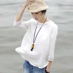 老婆上身很胖我推荐她穿这种大码娃娃衫,显瘦不止20斤