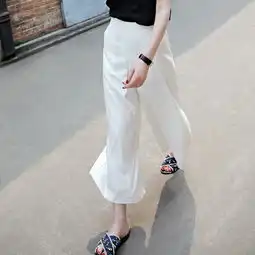 夏季必备品阔腿裤,搭配方式