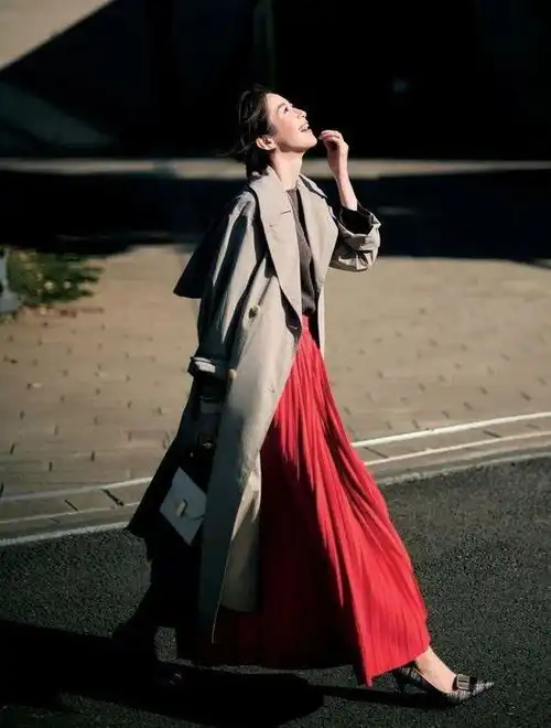 秋日风衣穿搭攻略穿出风格,成为秋日风景