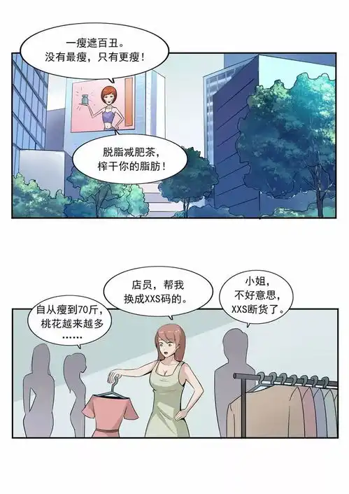 人性漫画自来水之污微胖女神